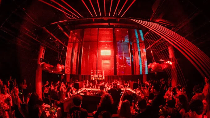 Illustrative nightclubs & after-dark culture atmosphere from the original Lov Angels image library